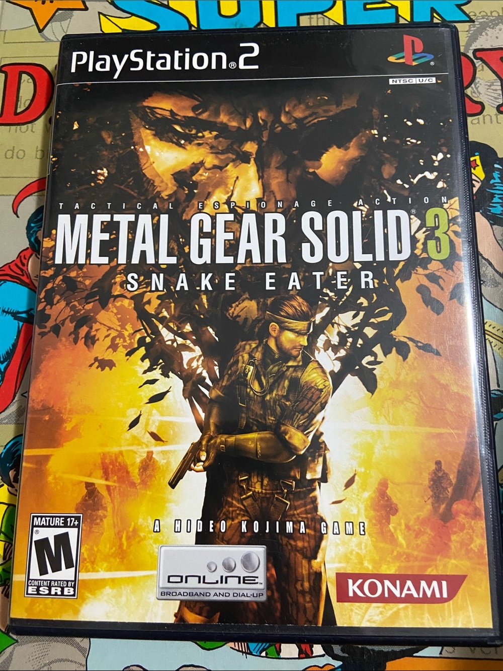 Metal Gear Solid 3: Snake Eater (Sony PlayStation 2, 2004) CIB Complete